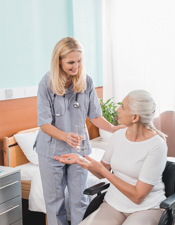 Care consultation with client